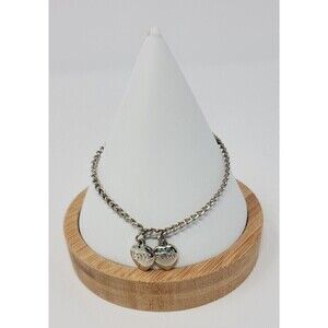 BETA SIGMA PHI SORORITY COLLECTOR'S CHARM BRACELET SILVER DATED HEART CHARMS NEW